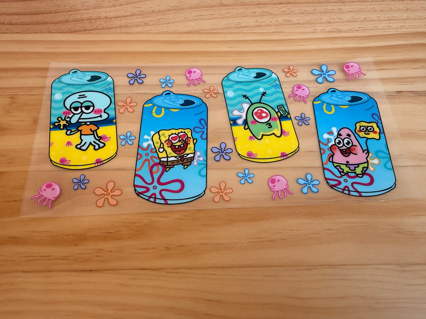 SpongeBob cans