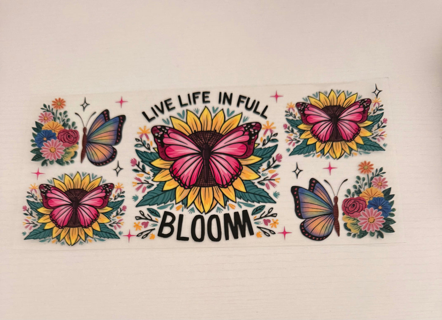 Live life in full bloom