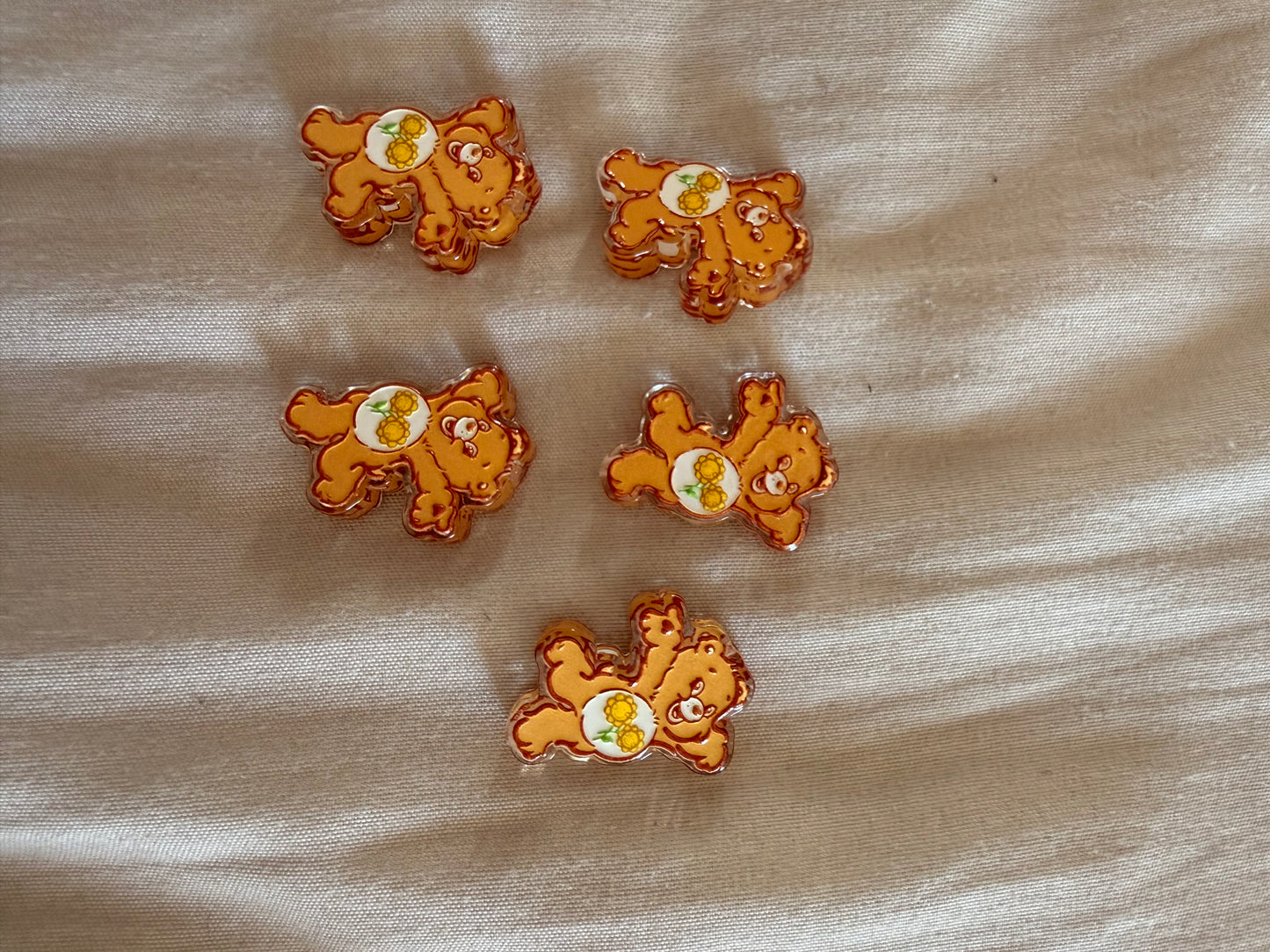 Orange care bear