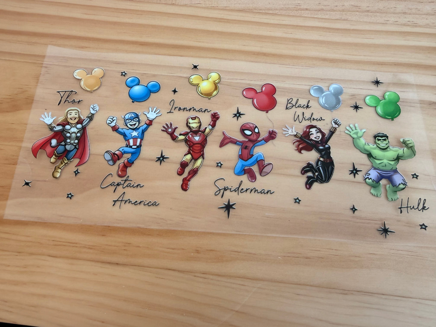 Marvel balloons