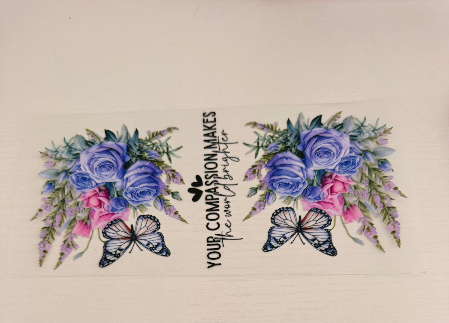 Flowers with sayings