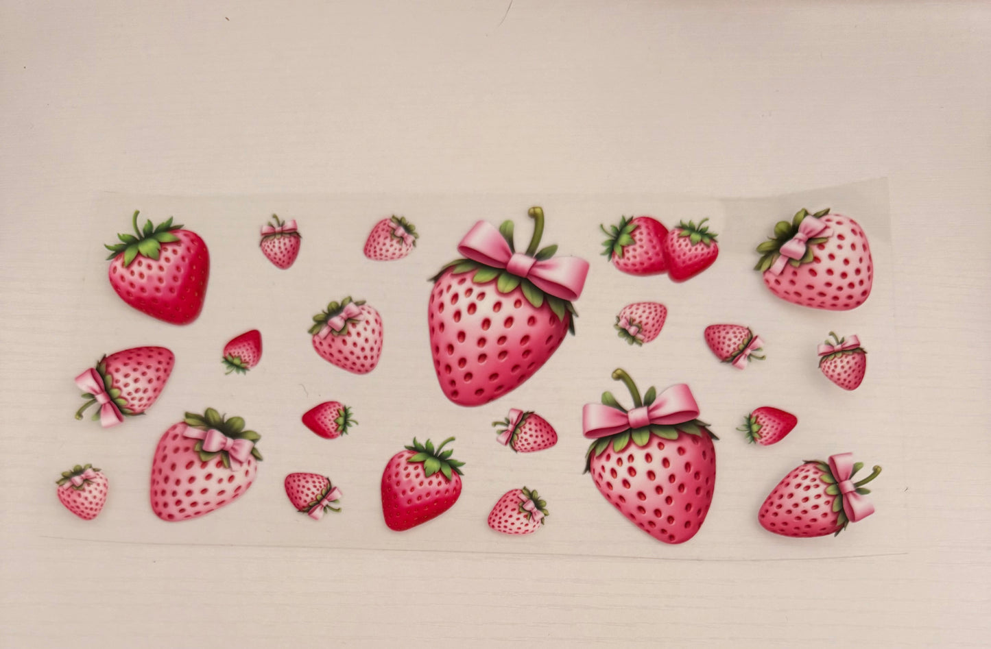 Pink strawberry