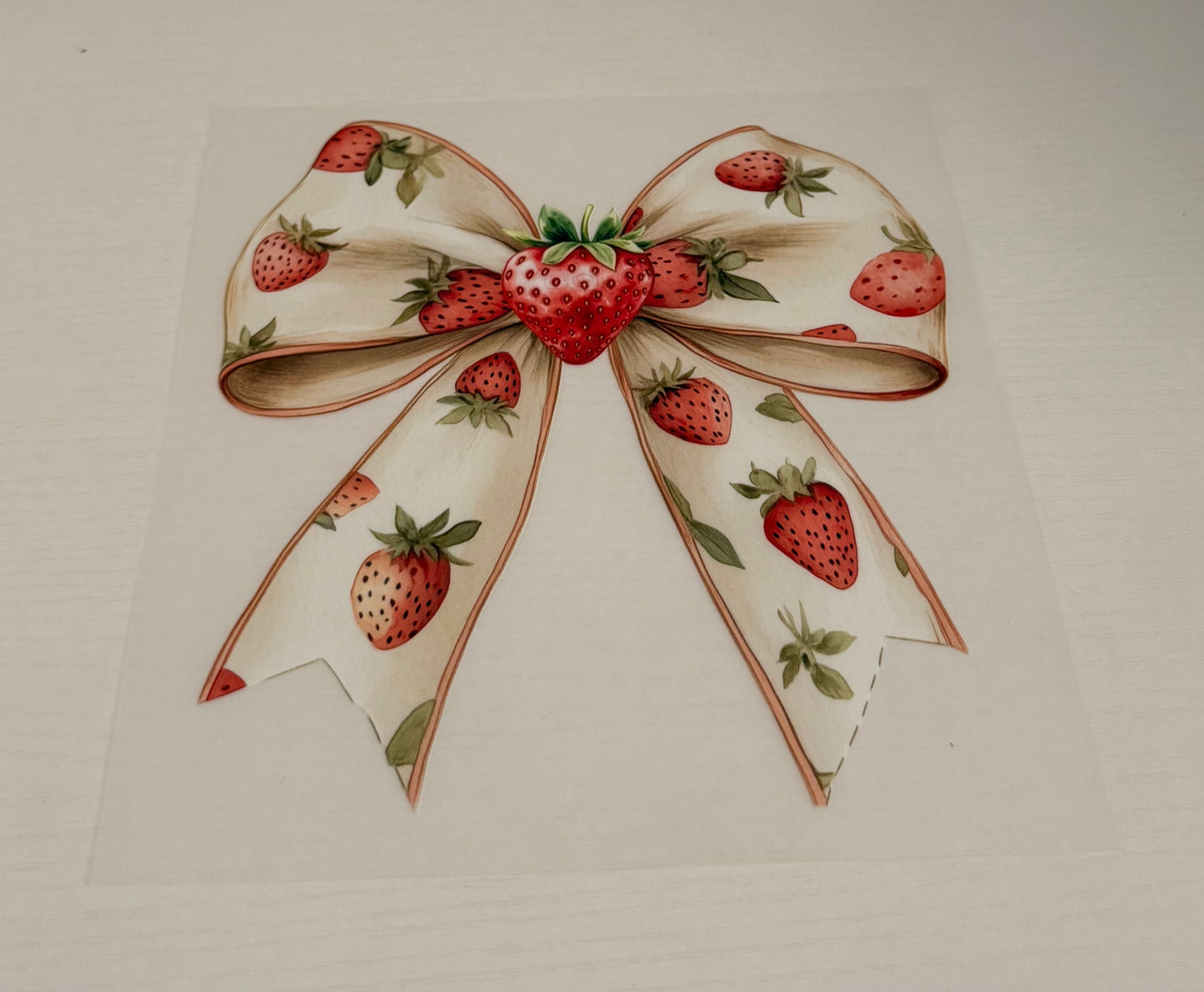Strawberry bow