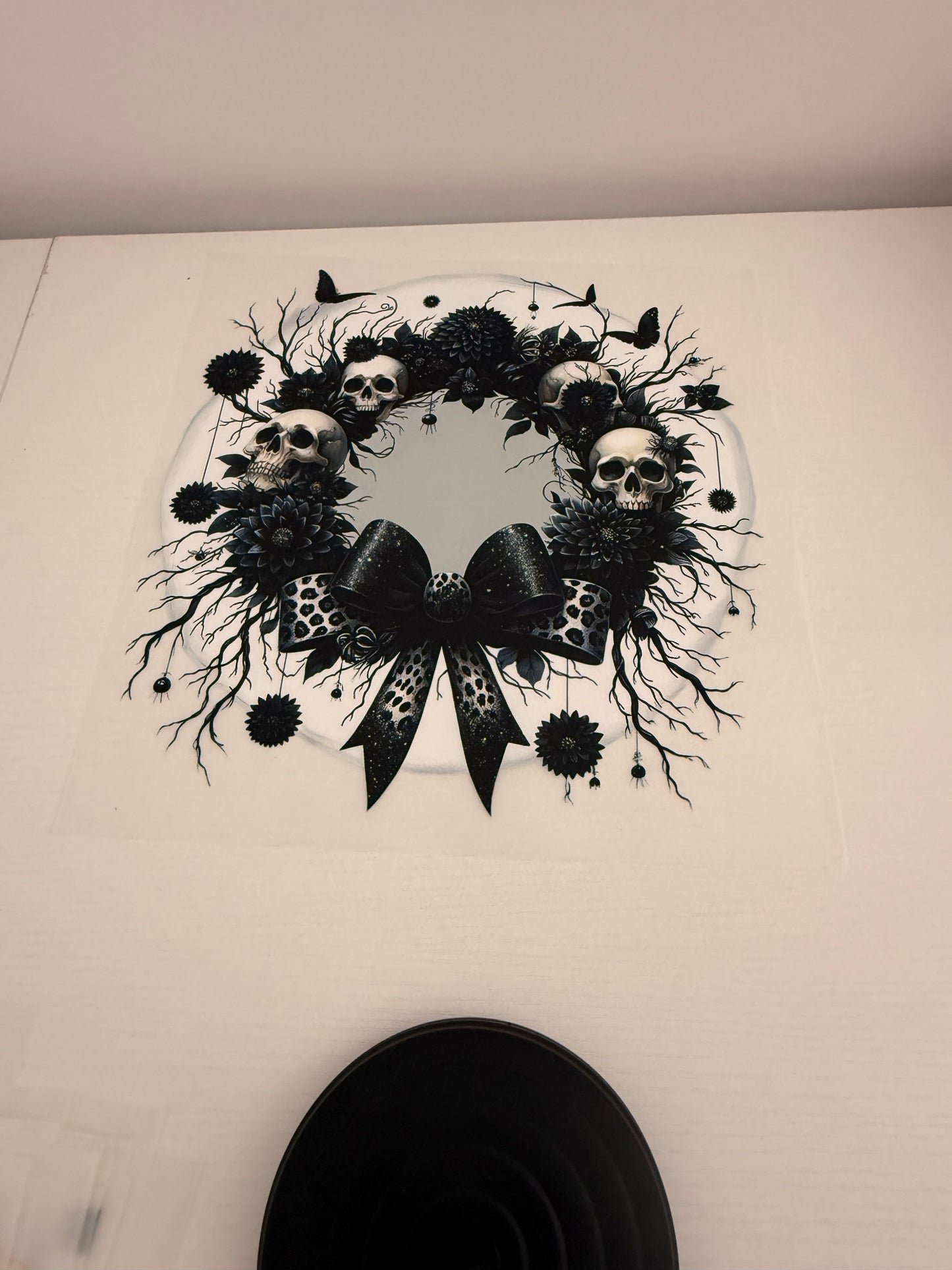 Skull wreath