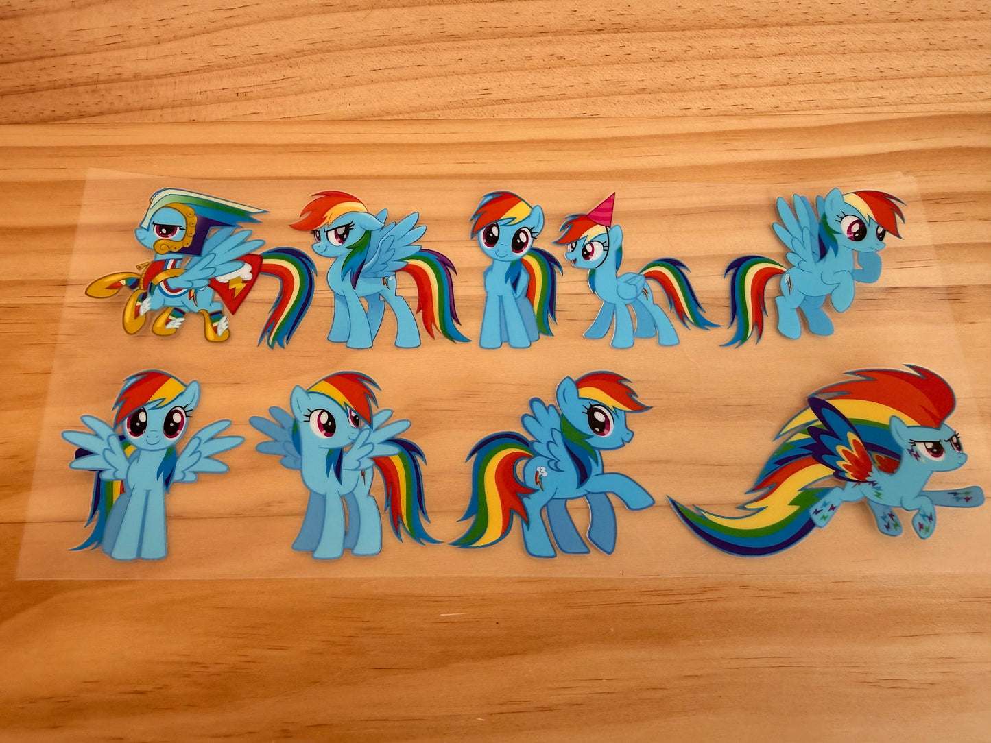Blue pony