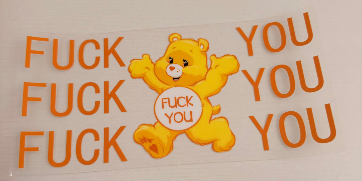 F you