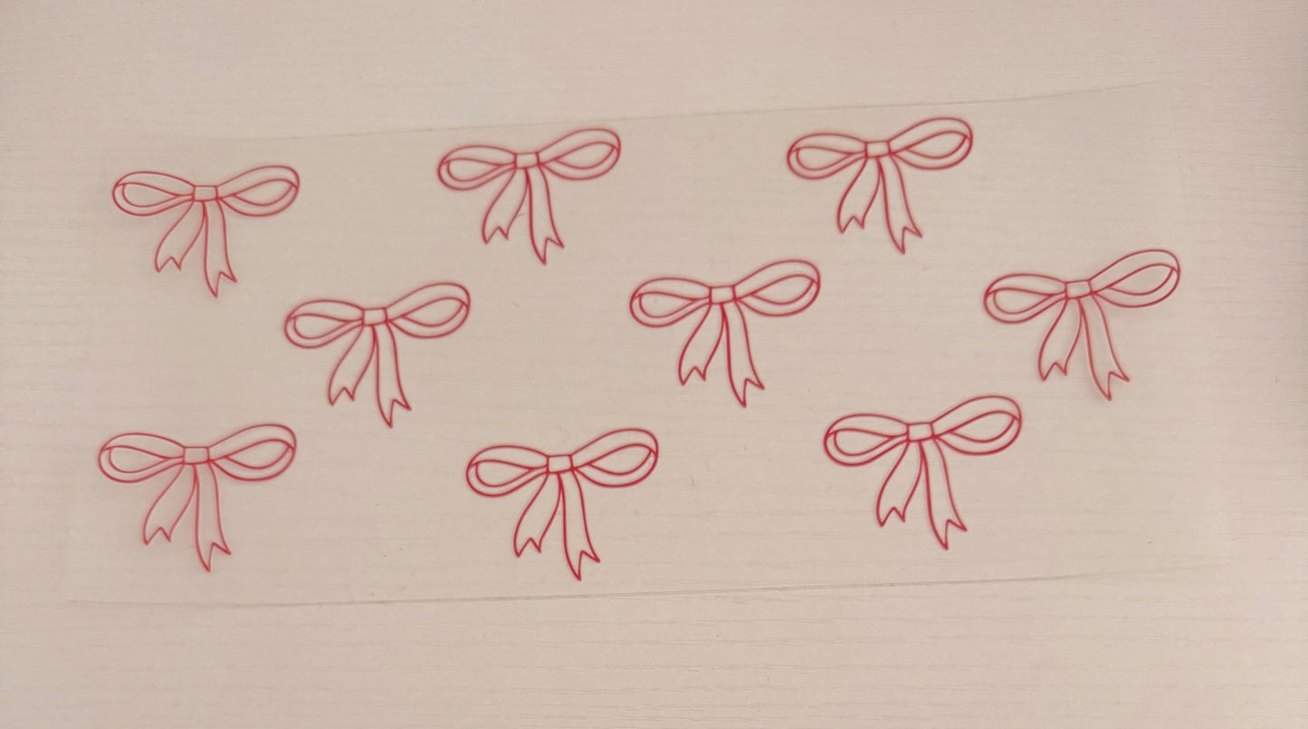 Pink bows