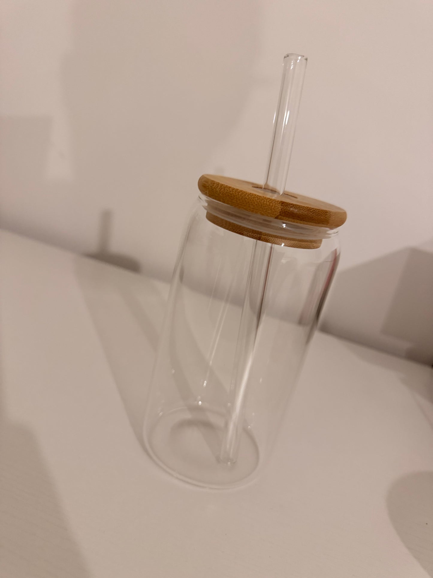 Glass 16oz tumbler