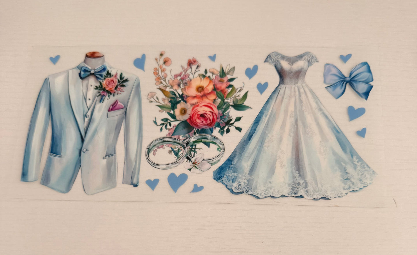Suit and dress