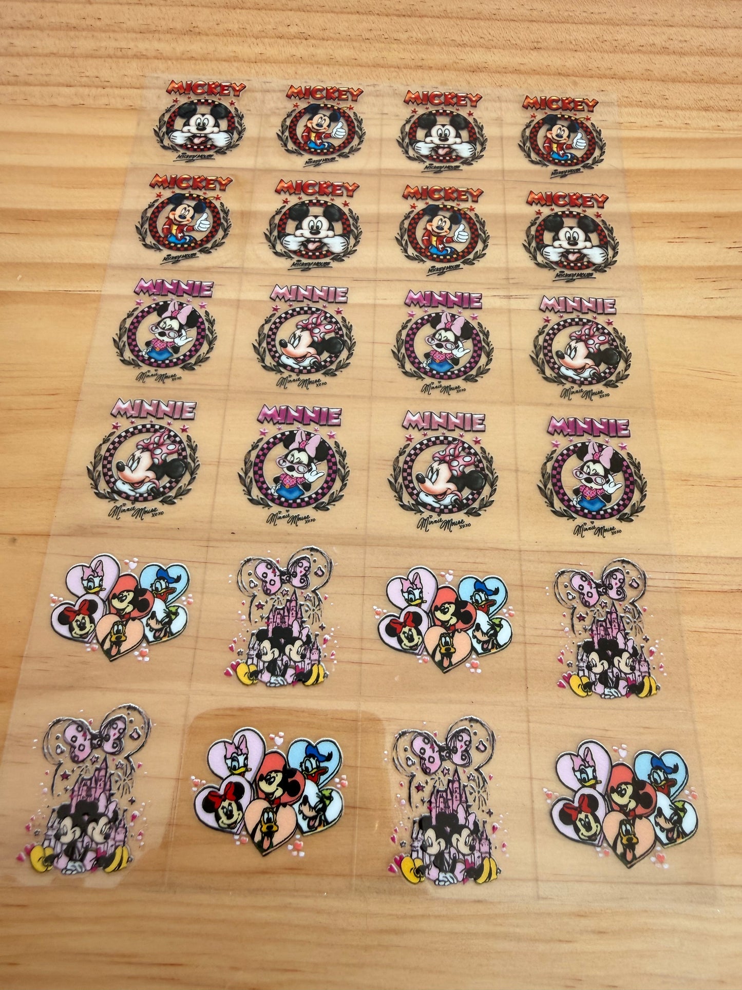 Minnie and friends