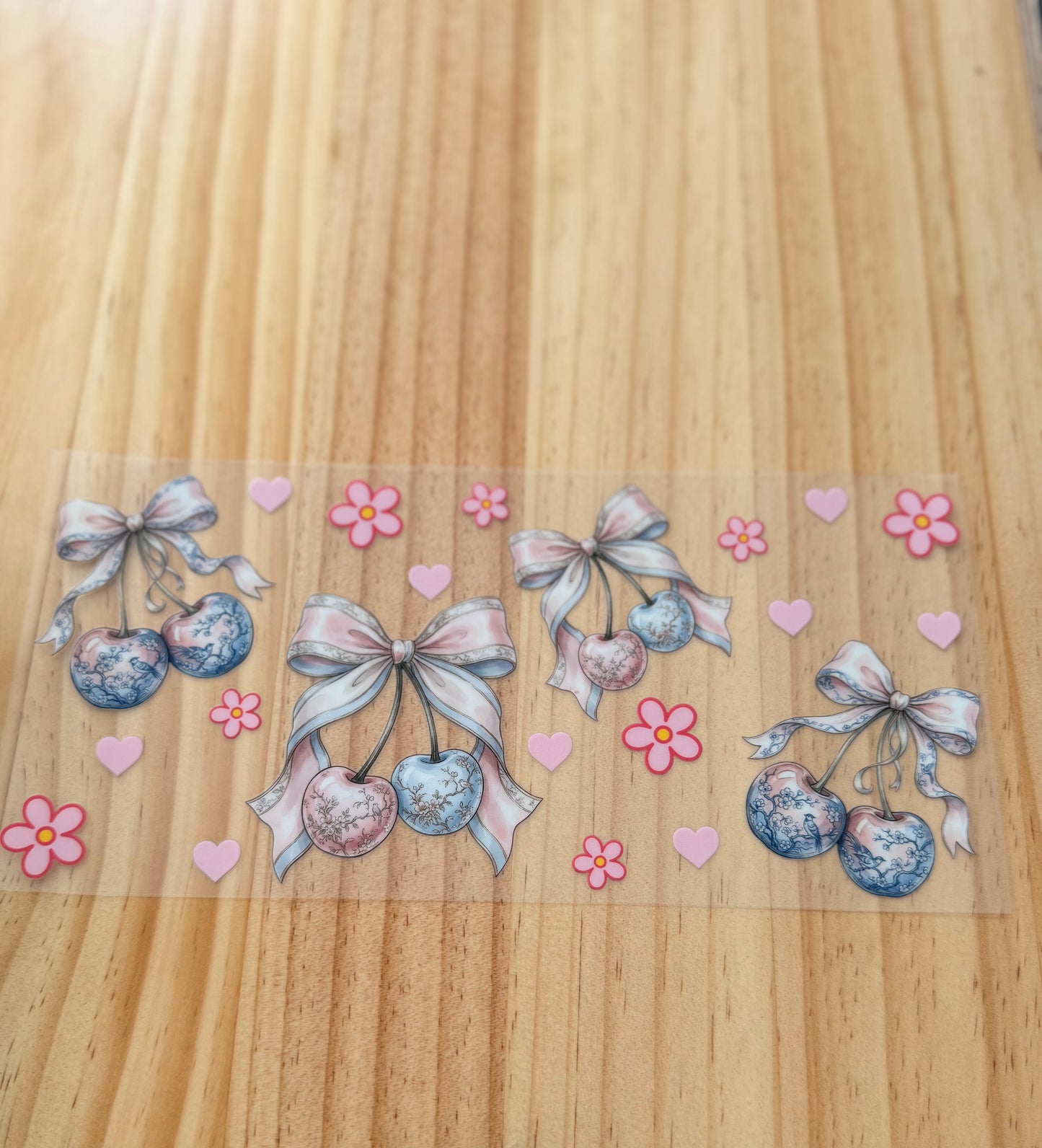 Bows and cherries