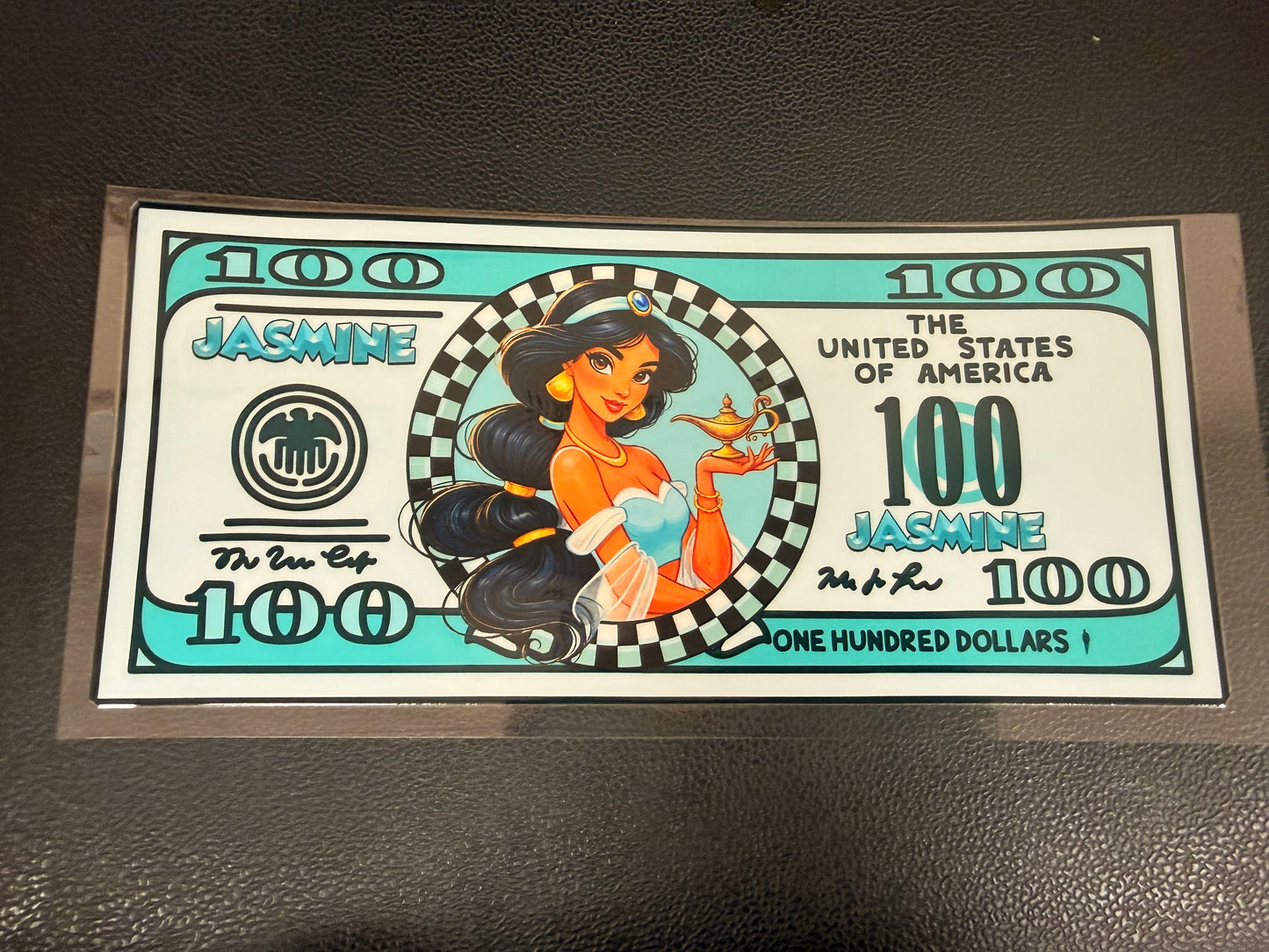 Jasmine dollar bill
