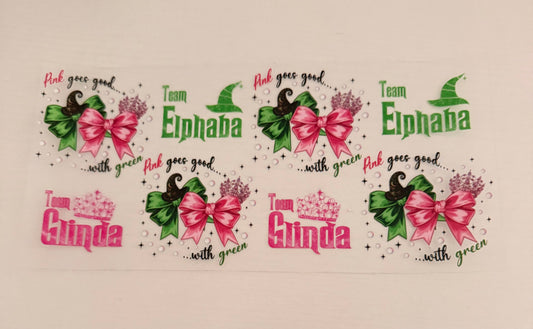 Team Glinda, team elphaba