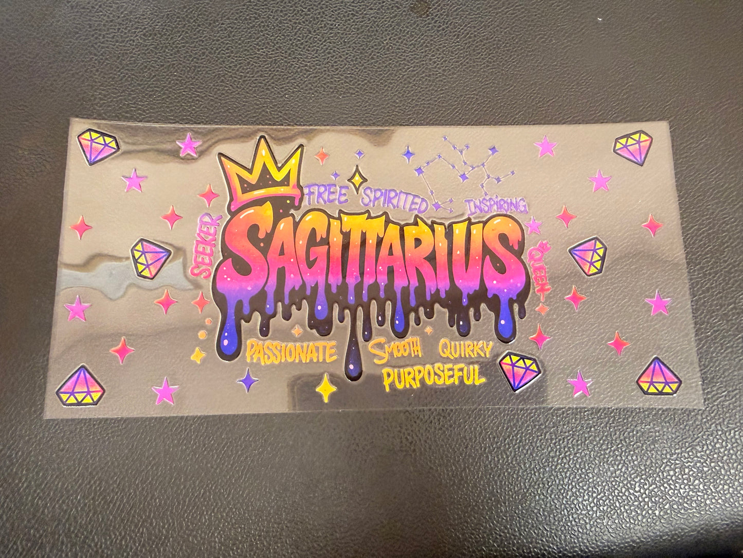 Graffiti zodiac sign