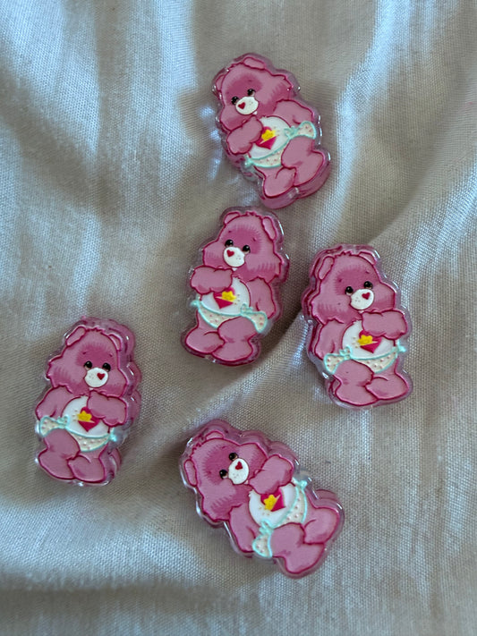 Pink care bear
