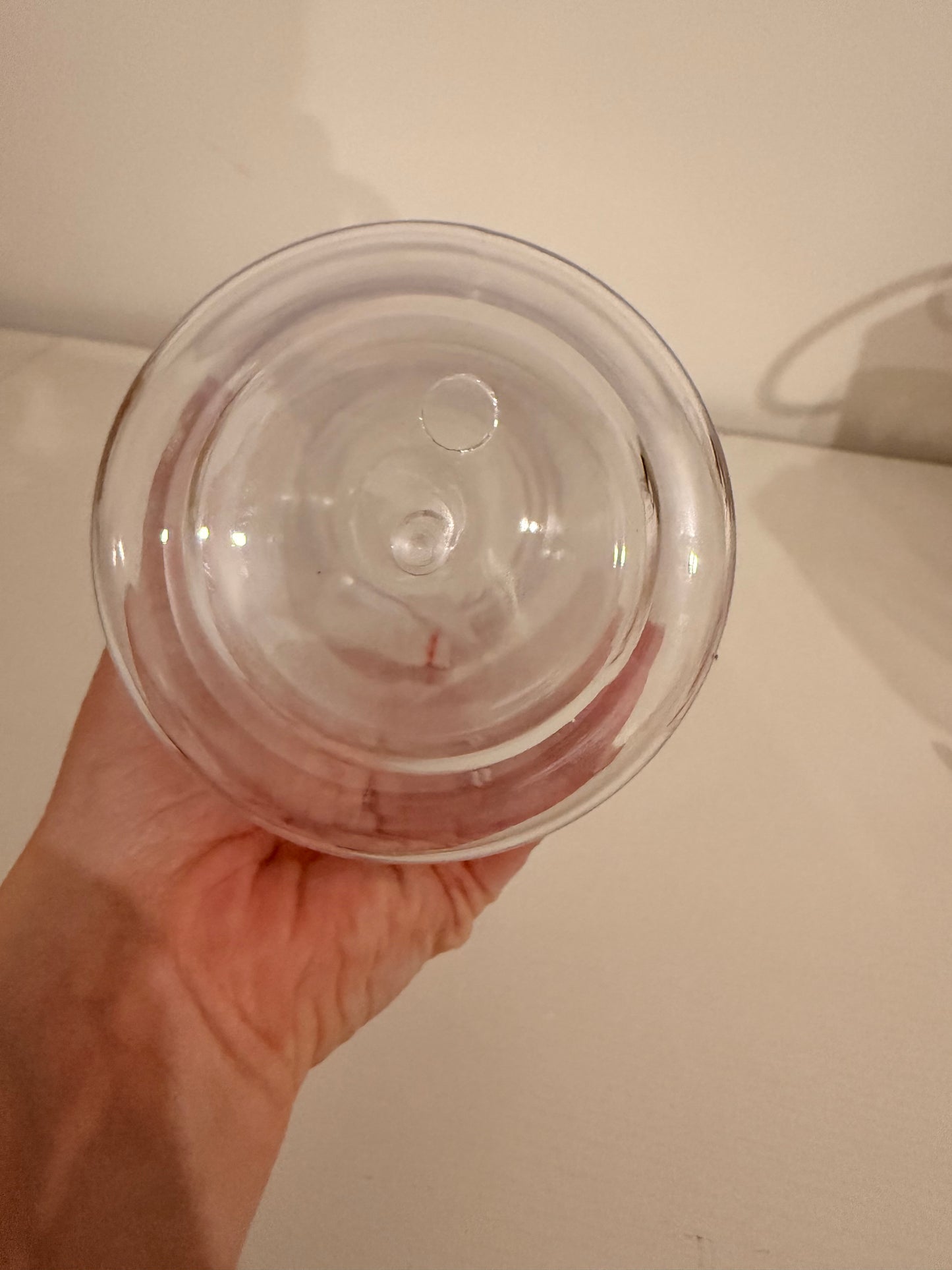Plastic double walled 16oz tumbler