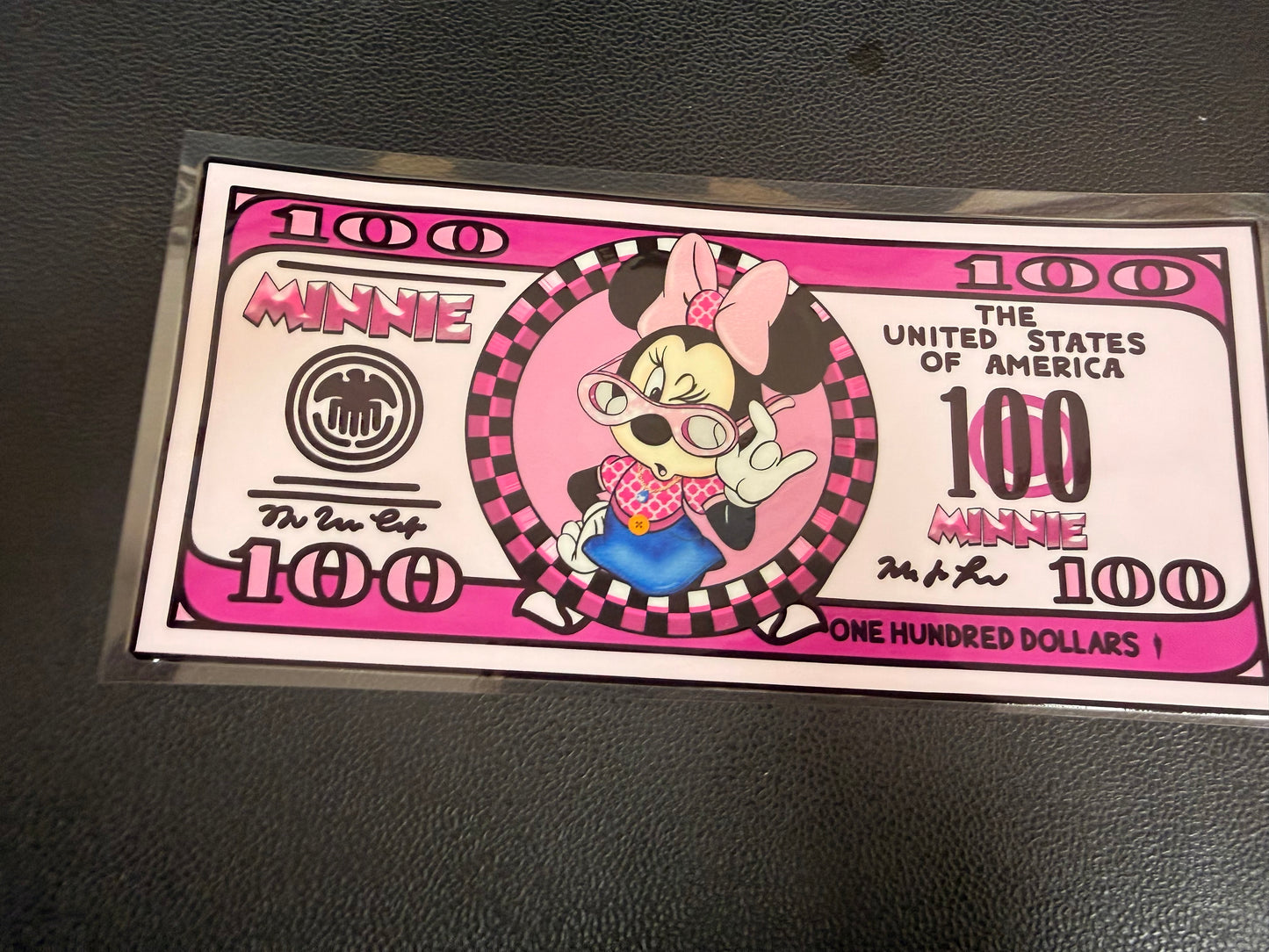 Minnie dollar bill