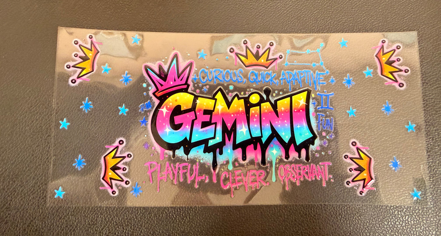 Graffiti zodiac sign