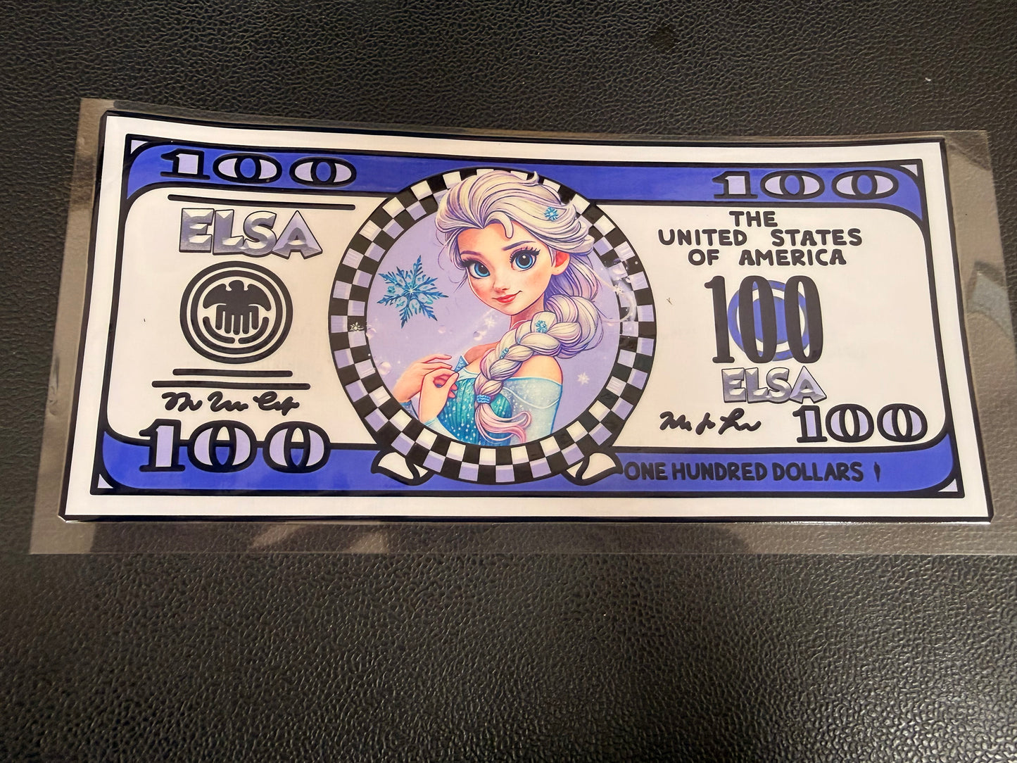 Elsa dollar bill
