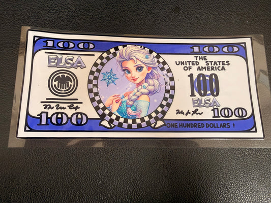 Elsa dollar bill