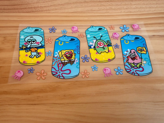 SpongeBob cans