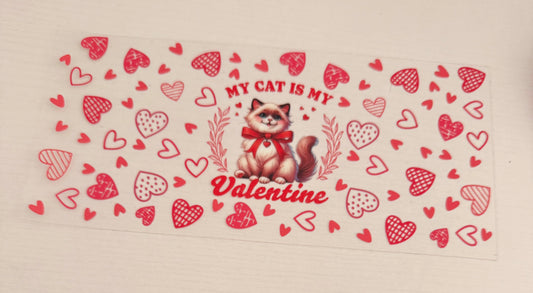My cat is my valentine