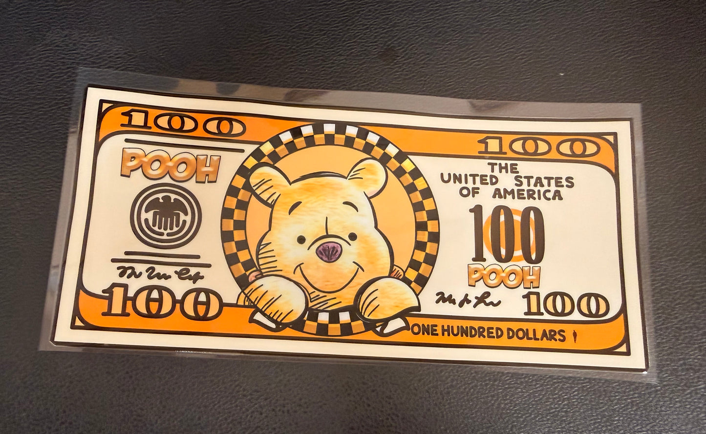 Winnie the Pooh dollar bill