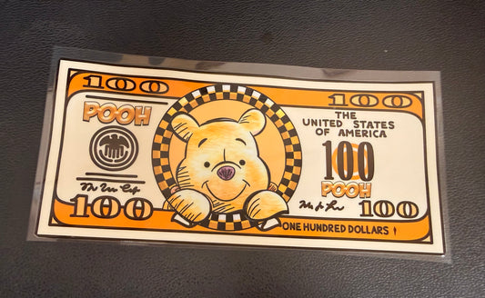 Winnie the Pooh dollar bill