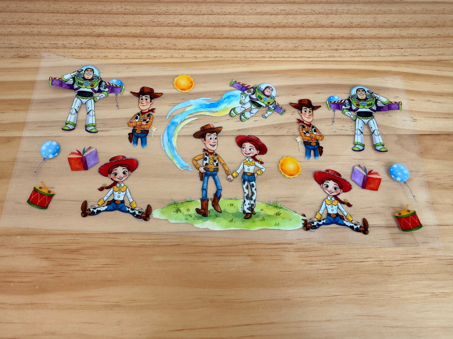 Woody, Jessie and buzz
