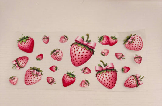 Pink strawberry