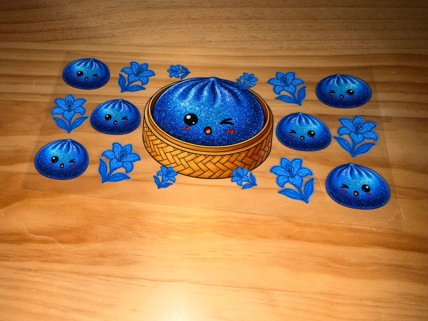 Blue dumpling