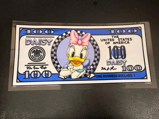 Daisy dollar bill