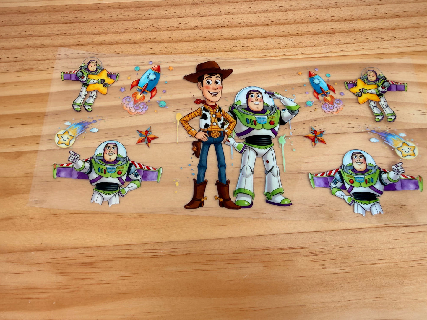 Woody and buzz