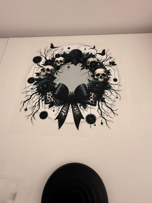 Skull wreath