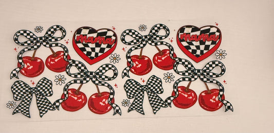 Red checkered mama