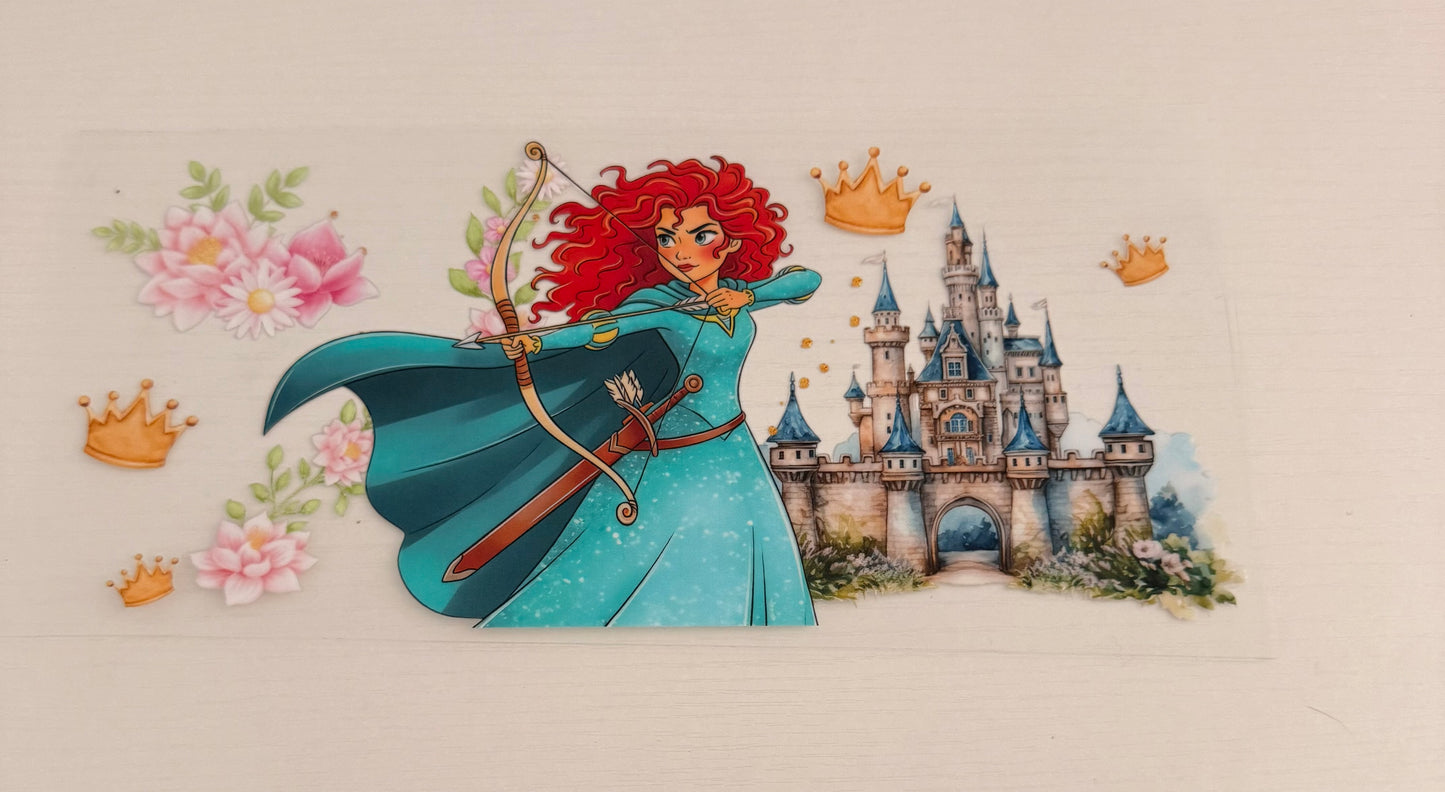 Merida with bow and arrow