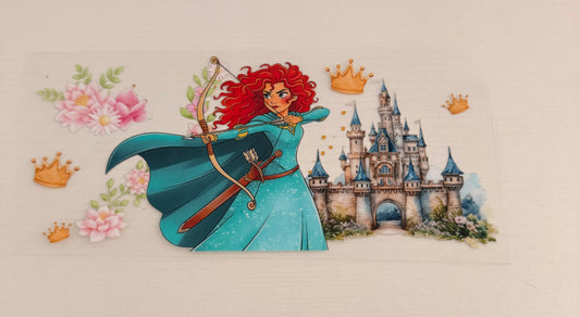 Merida with bow and arrow