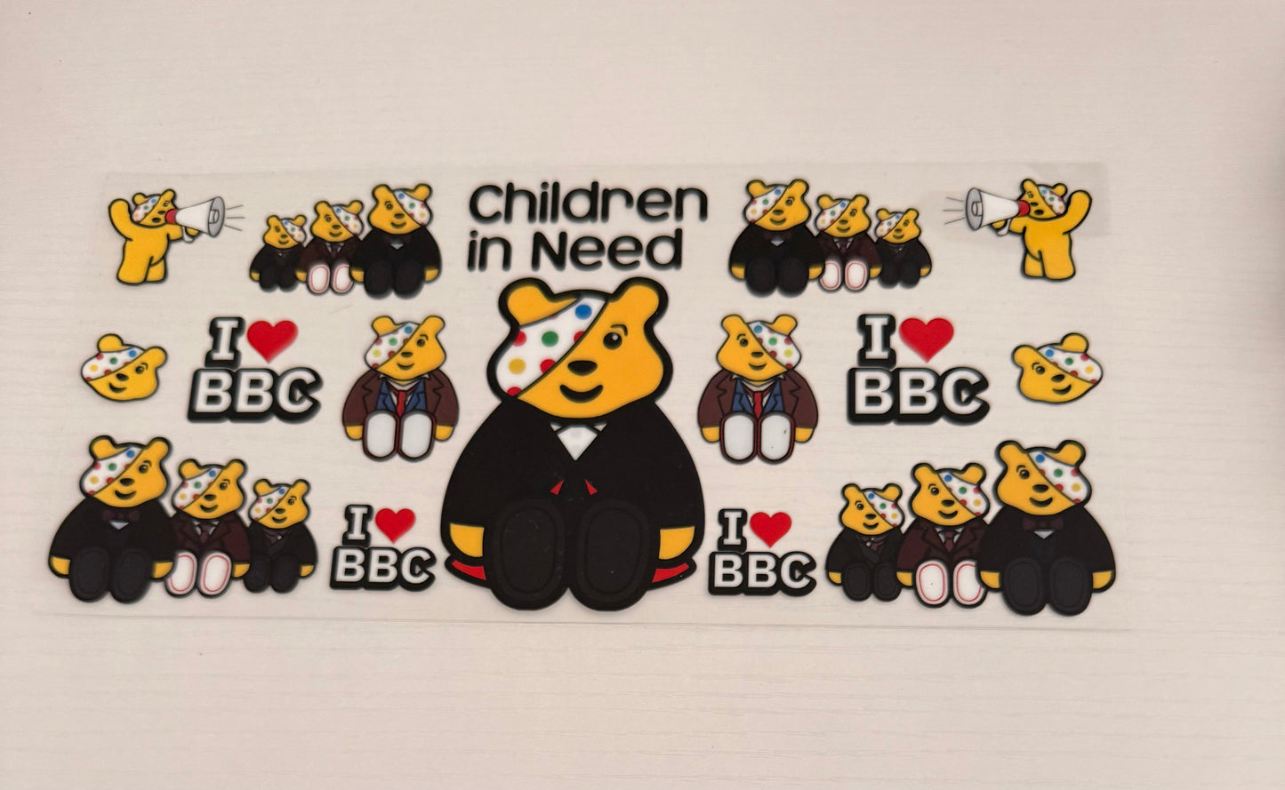 Pudsey black suit