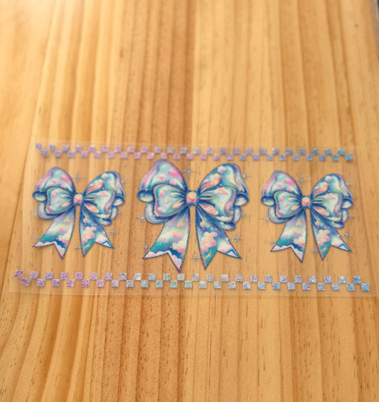 Light blue bow