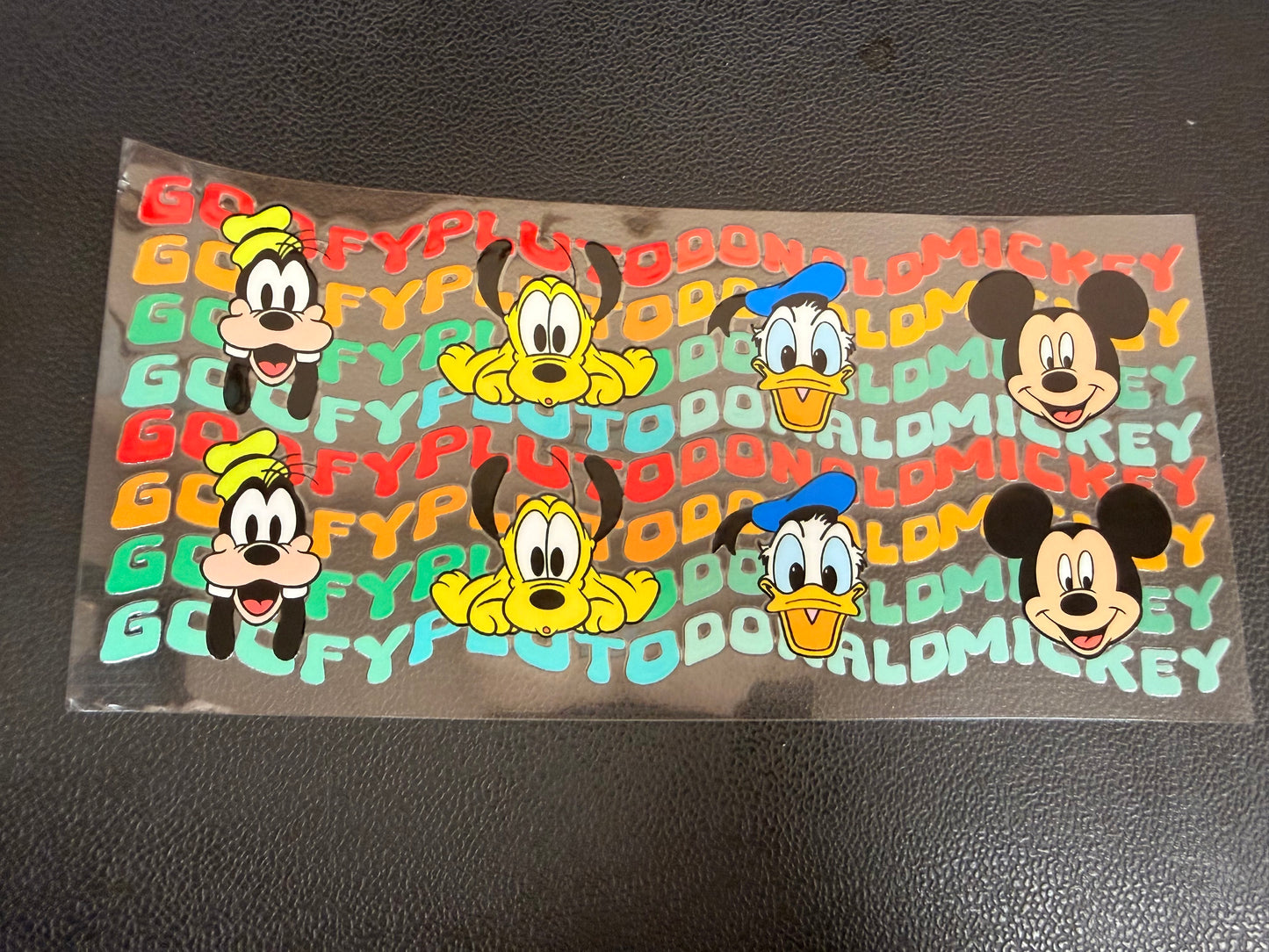 Mickey and friends