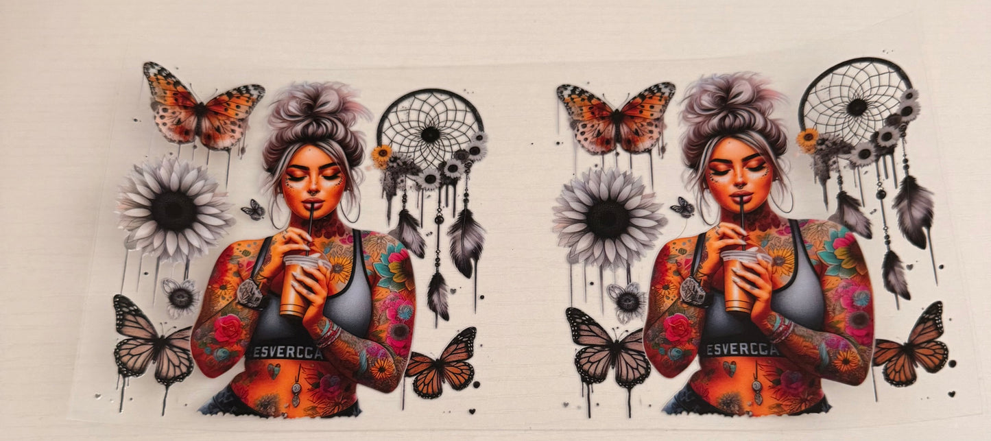 Tattoo girl