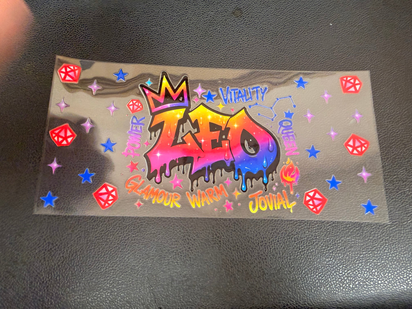 Graffiti zodiac sign