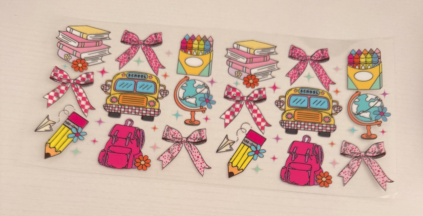 Pink supplies