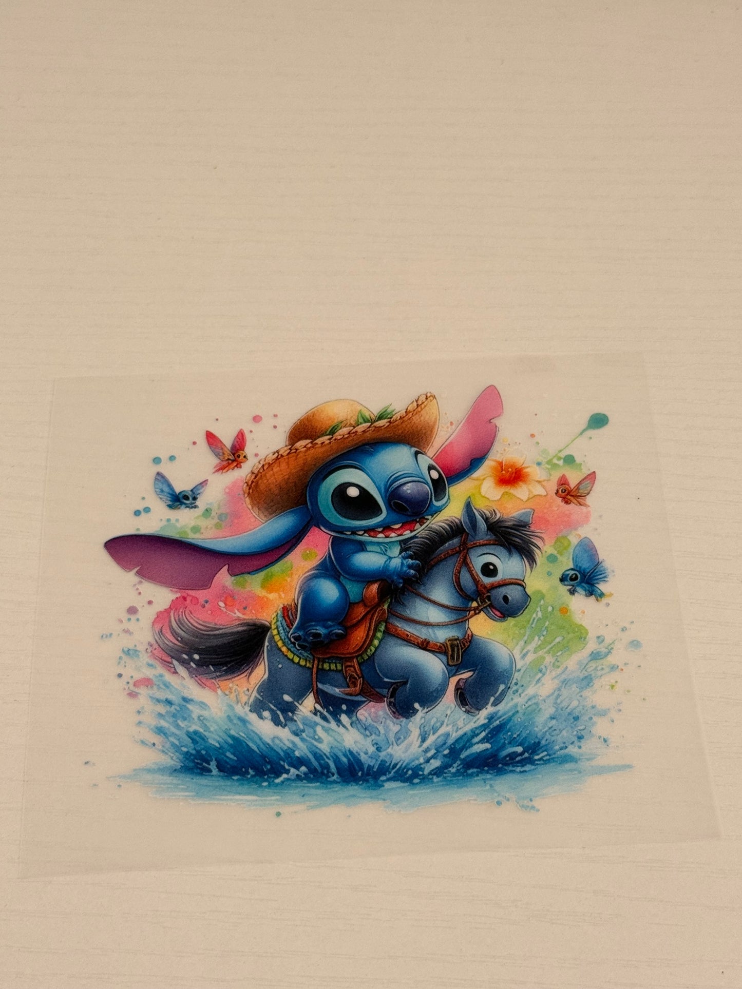 Stitch on horse