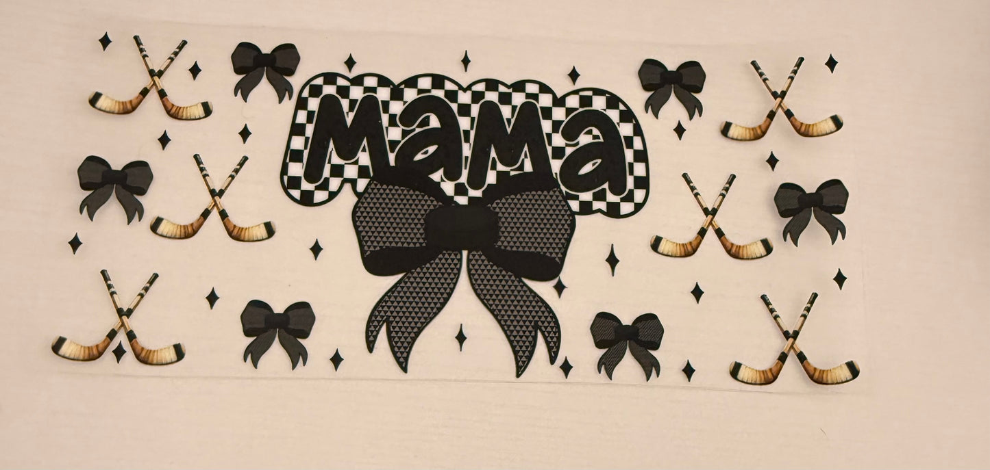 Black checkered mama