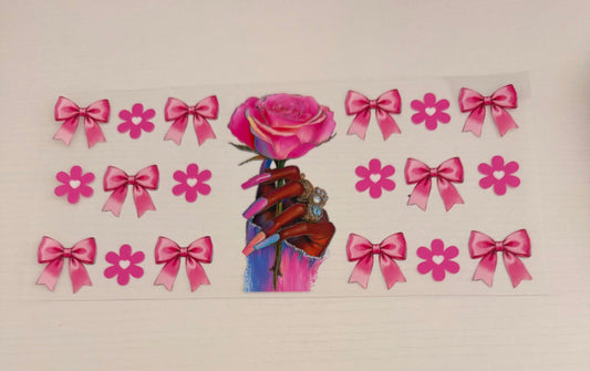 Rose and bows