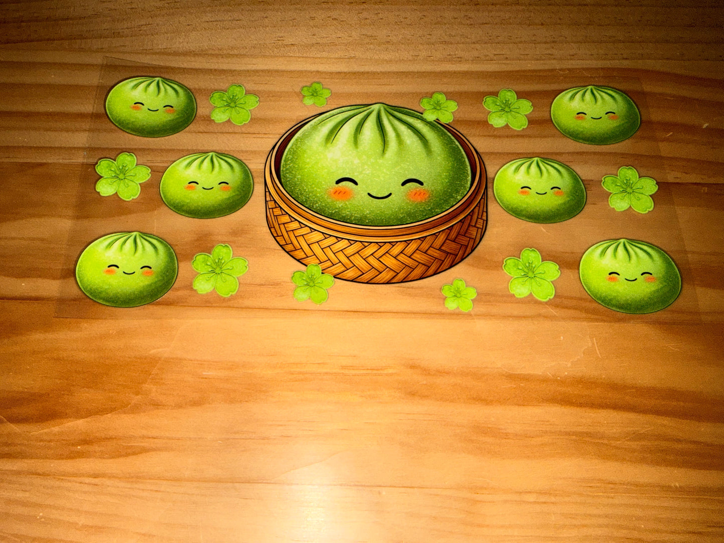 Green dumpling