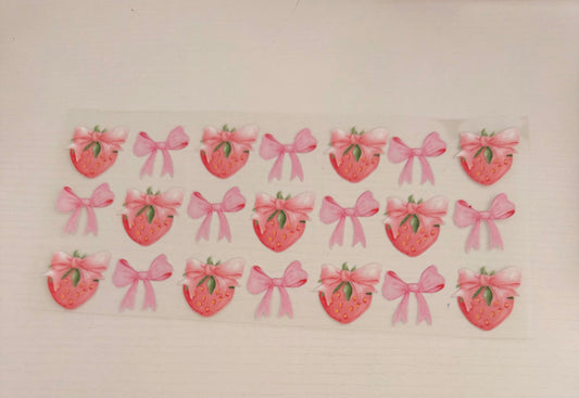 Strawberry bows