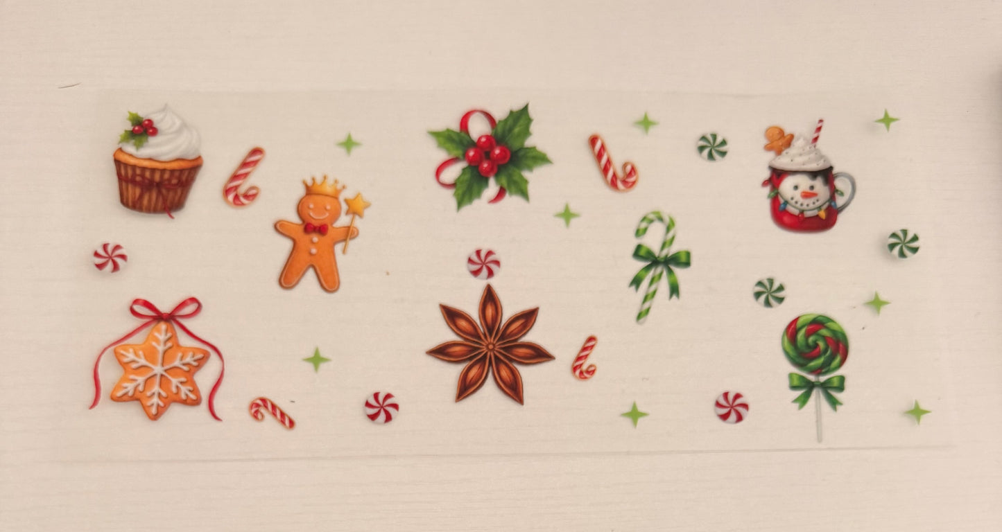 Gingerbread candy cane