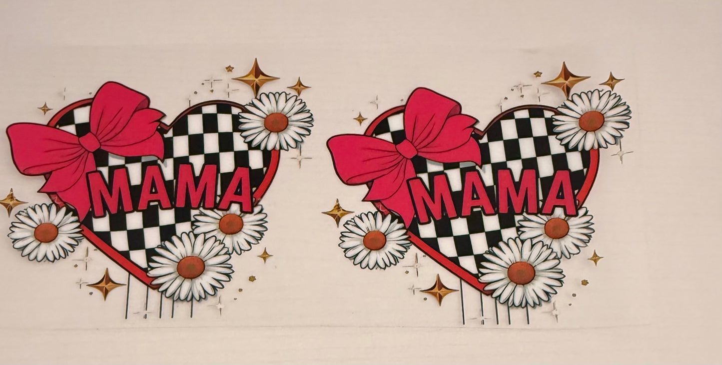 Pink checkered mama